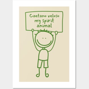 Caetano veloso (Funny musician) Posters and Art